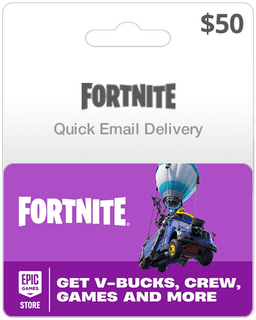 $50 Fortnite V-Bucks Card - Email Delivery
