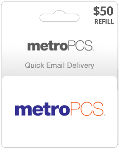 $50 Metro PCS Prepaid