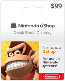 $99 Nintendo eShop (Email Delivery)