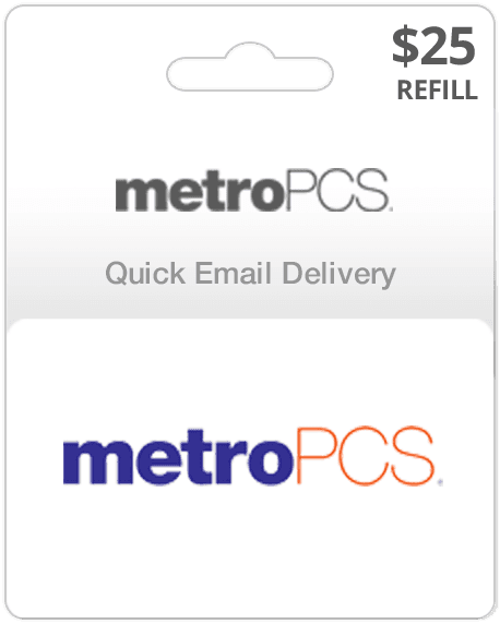 $25 Metro PCS Prepaid