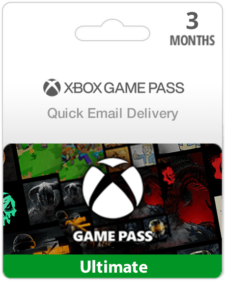 3 Month Xbox Game Pass Ultimate w/ Xbox Live