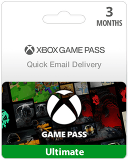 3 Month Xbox Game Pass Ultimate w/ Xbox Live