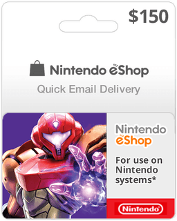 $150 Nintendo eShop (Email Delivery)