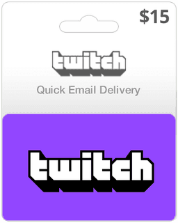 $15 Twitch Gift Cards