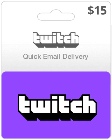 $15 Twitch Gift Cards