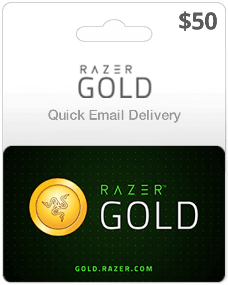 $50 Razer Gold Global Game Card