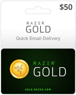 $50 Razer Gold Global Game Card