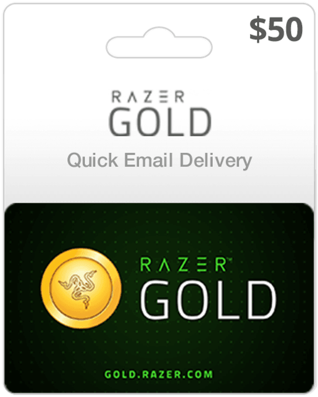 $50 Razer Gold Global Game Card