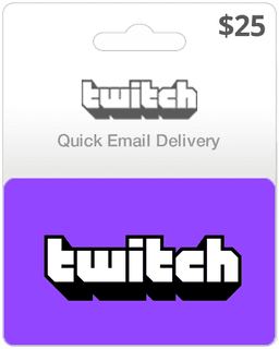 $25 Twitch Gift Cards