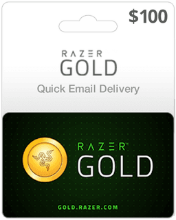 $100 Razer Gold Global Game Card