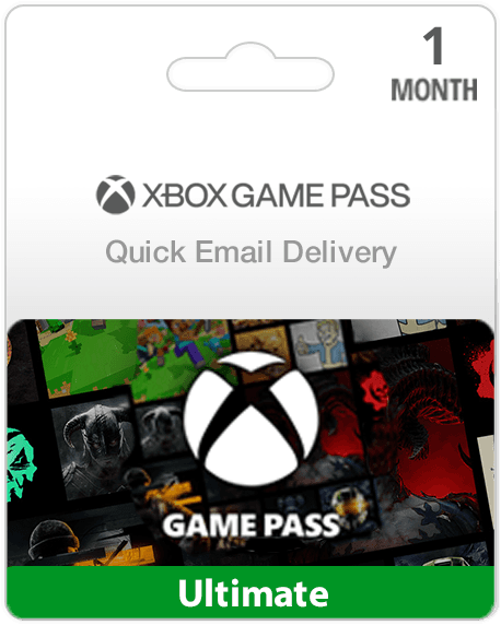 1 Month Xbox Game Pass Ultimate w/ Xbox Live