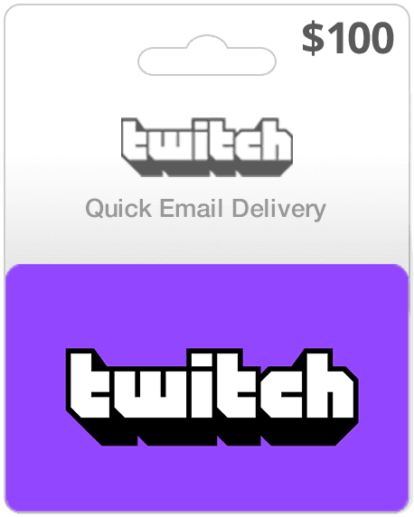 $100 Twitch Gift Cards