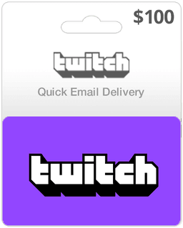 $100 Twitch Gift Cards