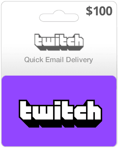 $100 Twitch Gift Cards