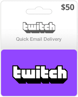 $50 Twitch Gift Cards