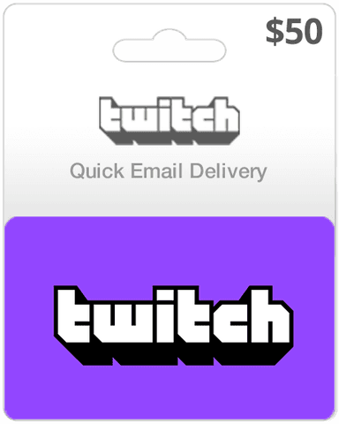 $50 Twitch Gift Cards