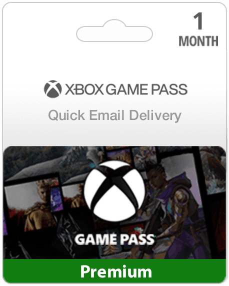 1 Month Xbox Game Pass Premium Membership Card (Email Delivery)