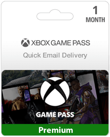 1 Month Xbox Game Pass Premium Membership Card (Email Delivery)