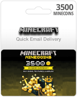 3500 Minecraft Minecoin Card (Email Delivery)