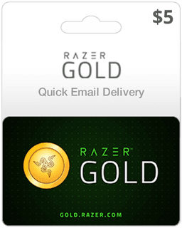 $5 Razer Gold Global Game Card
