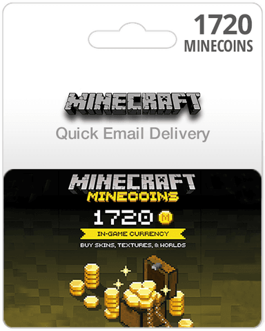 1720 Minecraft Minecoin Card (Email Delivery)