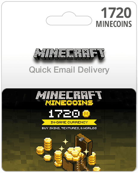 1720 Minecraft Minecoin Card (Email Delivery)