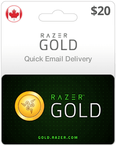 $20 Razer Gold Canada Game Card