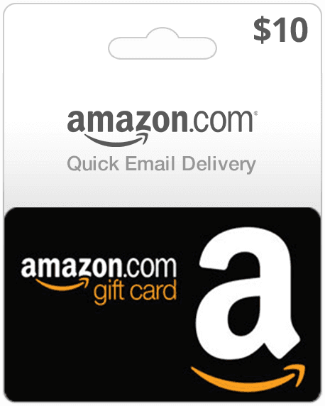 $10 Amazon Gift Card - Email Delivery