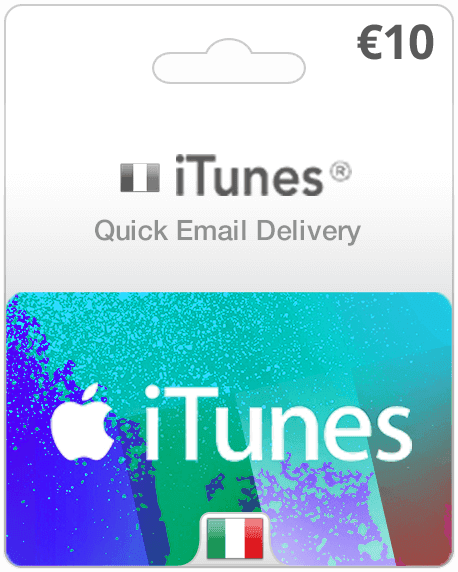 $10 Italy iTunes Gift Card (Email Delivery)