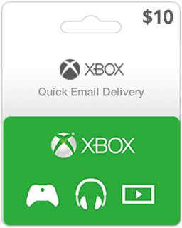 $10 Xbox Gift Card (Email Delivery)