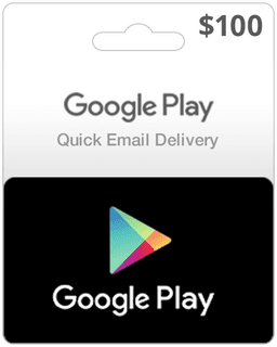$100 Google Play (Email Delivery)