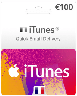 $100 France iTunes Gift Card (Email Delivery)