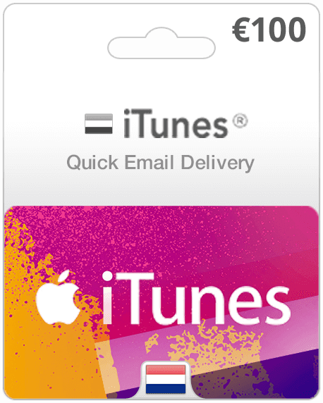 $100 Netherlands iTunes Gift Card