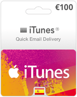 $100 Spain iTunes Gift Card (Email Delivery)
