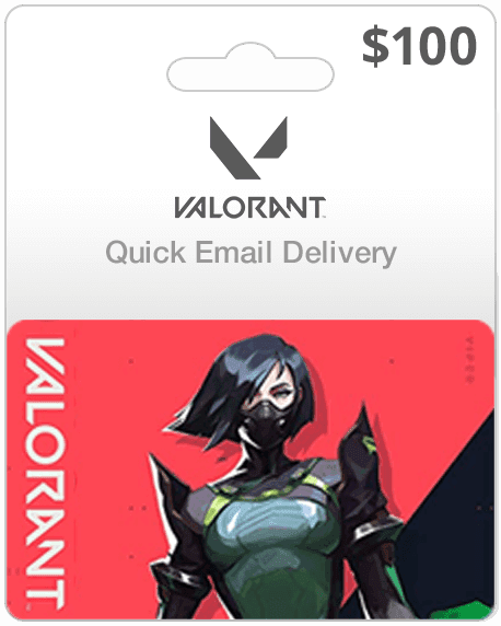 $100 Valorant Gift Card - Email Delivery