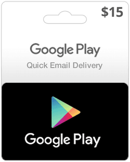 $15 Google Play (Email Delivery)