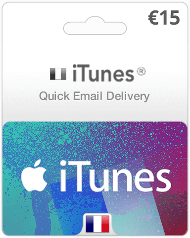 $15 France iTunes Gift Card (Email Delivery)
