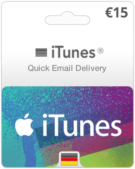 $15 Germany iTunes Gift Card (Email Delivery)