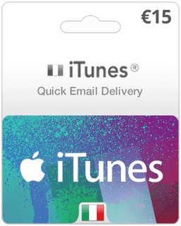 $15 Italy iTunes Gift Card (Email Delivery)