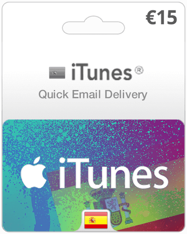 $15 Spain iTunes Gift Card (Email Delivery)