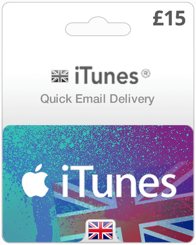 $15 UK iTunes Gift Card (Email Delivery)
