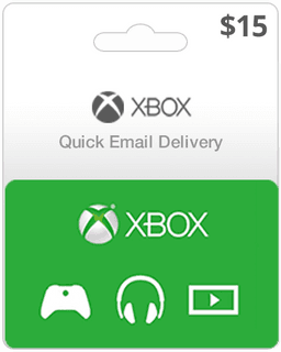 $15 Xbox Gift Card (Email Delivery)