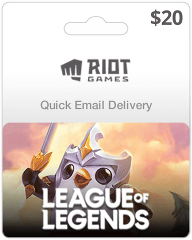 $20 League of Legends Game Card (Email Delivery)