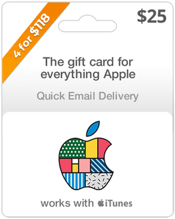 $25 Apple Gift Card - Email Delivery