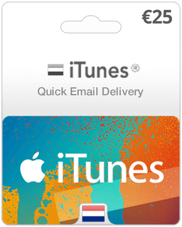 $25 Netherlands iTunes Gift Card