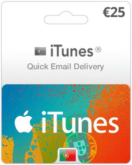 $25 Portugal iTunes Gift Card (Email Delivery)