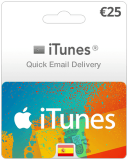 $25 Spain iTunes Gift Card (Email Delivery)