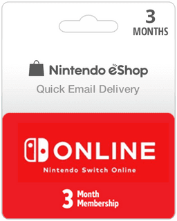 3 Month Nintendo Switch Online Membership