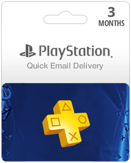 3 Month USA PlayStation Plus Membership (Email Delivery)