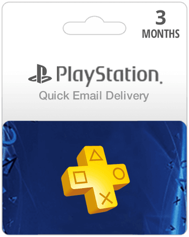 3 Month USA PlayStation Plus Membership (Email Delivery)